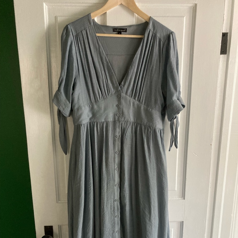 Soft dusty blue Dress from JessKae Size L